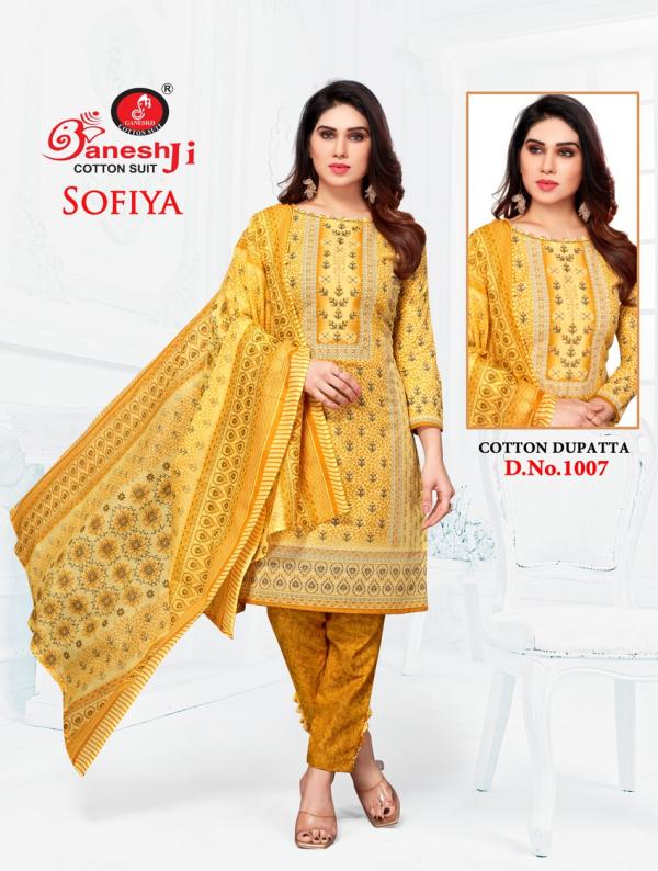Ganeshji Sofiya 1 Regular Wear Dress Material Collection